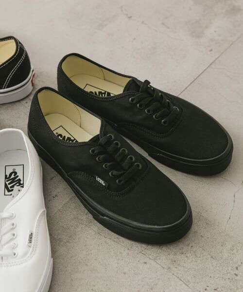 ＊＊URBAN RESEARCH DOORS / アーバンリサーチ ドアーズ スニーカー | VANS　UA Authentic（BLK/BLK）