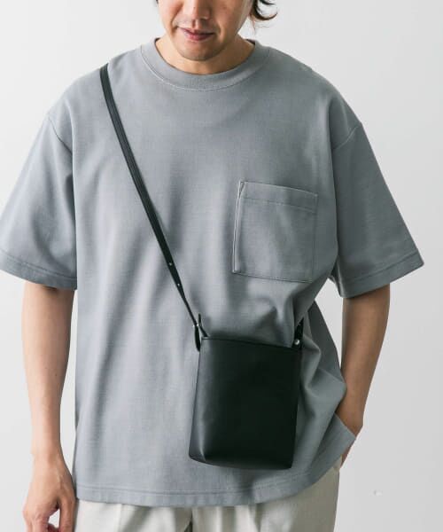 ＊＊URBAN RESEARCH DOORS / アーバンリサーチ ドアーズ ショルダーバッグ | コンパクトショルダーバッグ（BLACK）