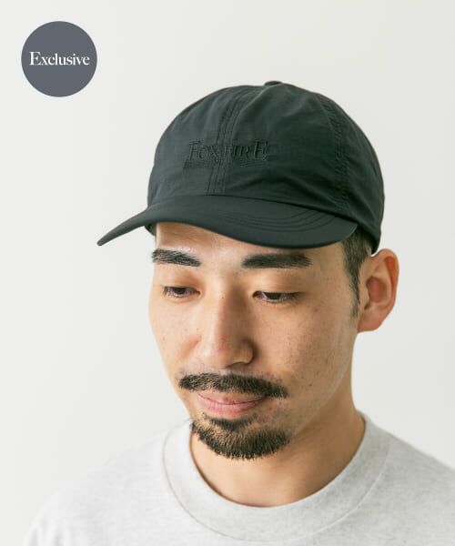 ＊＊URBAN RESEARCH DOORS / アーバンリサーチ ドアーズ キャップ | 『別注』Foxfire×DOORS　ナイロン6P CAP（BLACK）