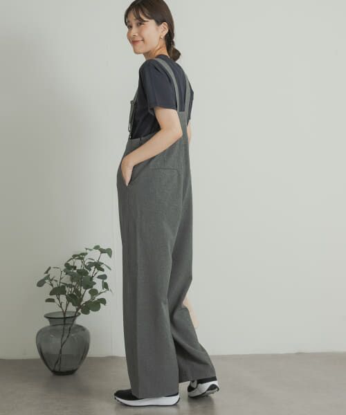 アーバンリサーチドアーズ♡ TECH DRYLUXEサスペンダーパンツ セール】『UR TECH DRYLUXE』サスペンダーパンツ（サロペット