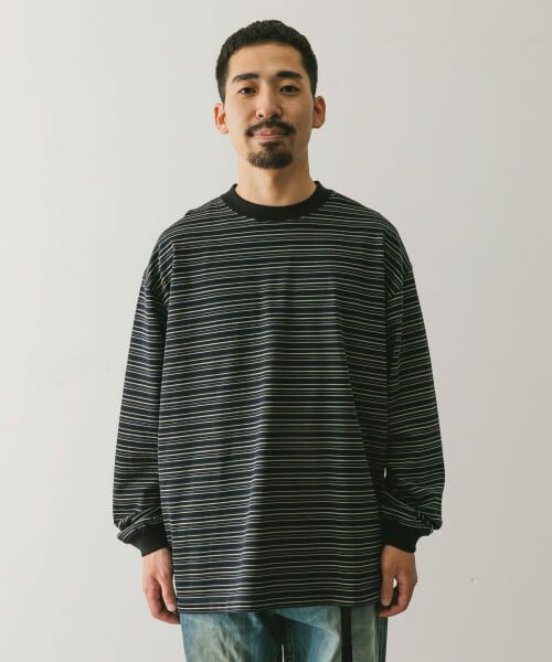 セール】 マルチボーダーロングスリーブ Tシャツ （Tシャツ