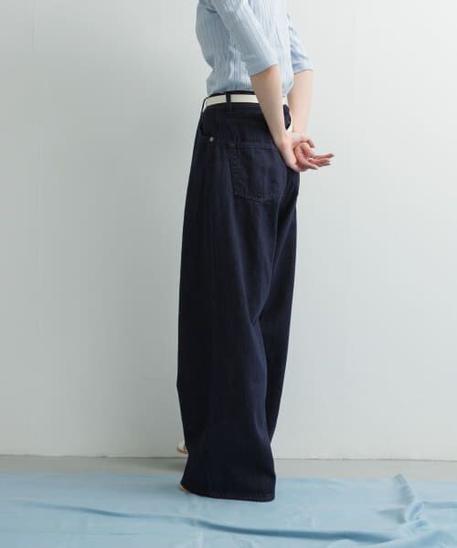 パンツ humoresque FAS2405 denim wide pants humoresque FAS2405 denim wide pants