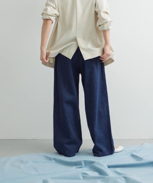 Denim Tuck Wide Pants （デニムパンツ）｜＊＊URBAN RESEARCH
