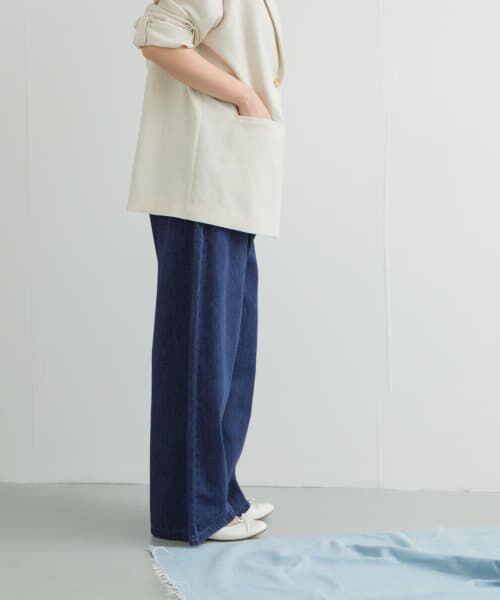 Denim Tuck Wide Pants （デニムパンツ）｜＊＊URBAN RESEARCH