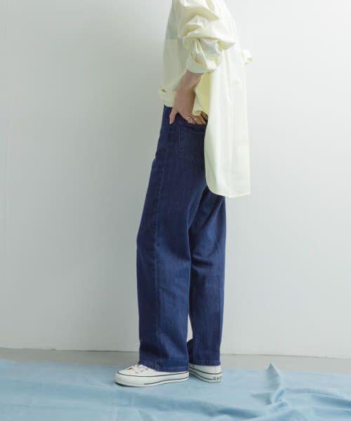 パンツ theredthread S straight denim basic THEREDTHREAD / ザレッドスレッド】S lace up denim 1
