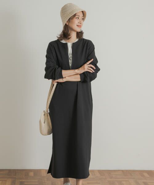 ★新品未使用★ URBAN RESEARCH DOORS リネンボタンワンピース URBAN RESEARCH DOORS（アーバンリサーチドアーズ）の「リネン