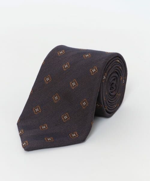 ＊＊URBAN RESEARCH DOORS / アーバンリサーチ ドアーズ ネクタイ | LIFE STYLE TAILOR　TIE YOUR TIE DESIGN タイ8（03BROWN）