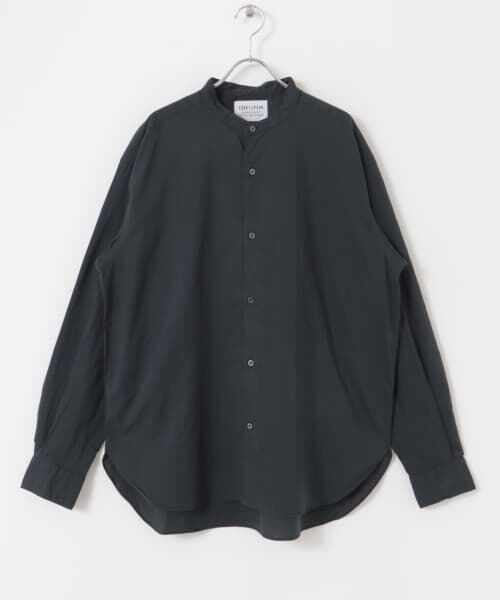 ＊＊URBAN RESEARCH DOORS / アーバンリサーチ ドアーズ シャツ・ブラウス | FORK&SPOON　ブロードバンドカラーシャツ（CHARCOAL）