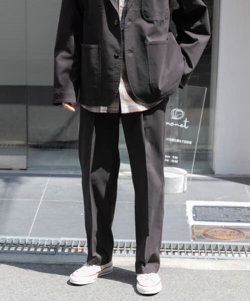 ＊＊URBAN RESEARCH DOORS / アーバンリサーチ ドアーズ その他パンツ | 『セットアップ対応/イージーケア』FORK&SPOON　ideal stretchパンツ（DARK BROWN）