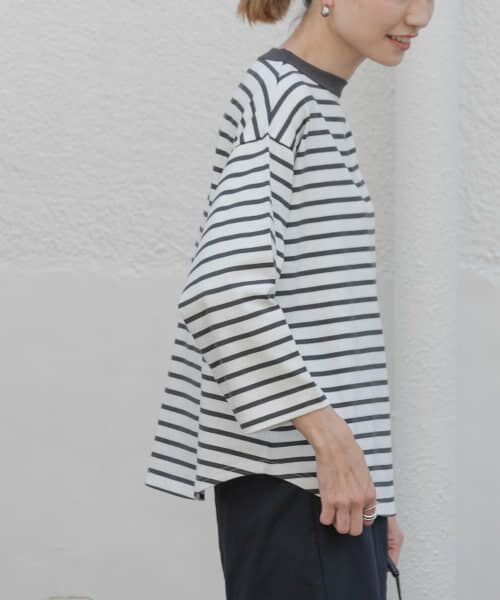 ＊＊URBAN RESEARCH DOORS / アーバンリサーチ ドアーズ Tシャツ | FORK&SPOON　ボトルネック8分袖Tシャツ（OFFxCCL）