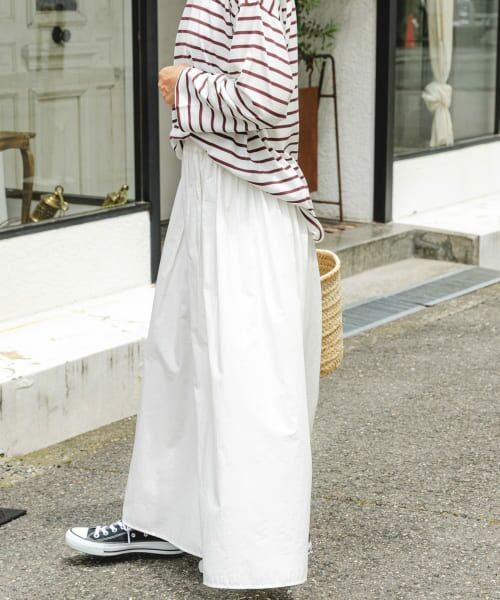 DOORS（FORK&SPOON）／ナイロンギャザースカート URBAN RESEARCH DOORS｜FORK&SPOON ナイロンギャザースカート