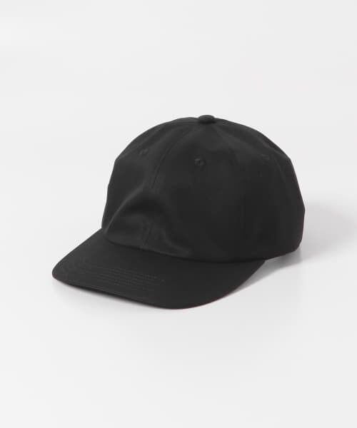 ＊＊URBAN RESEARCH DOORS / アーバンリサーチ ドアーズ キャップ | KIJIMA TAKAYUKI　COTTON GABA 6PANEL CAP（BLACK）