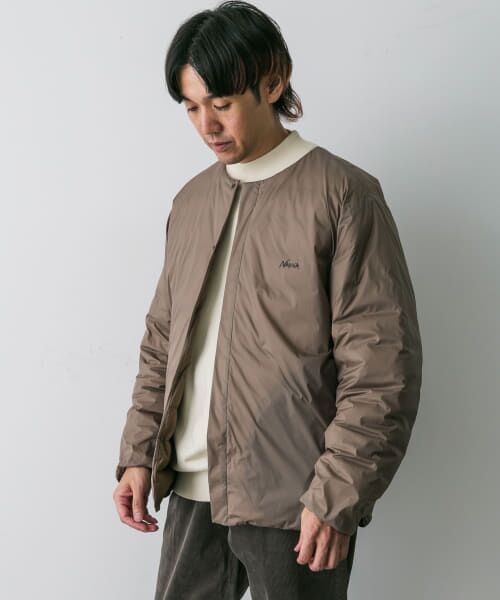 NANGA urban reseach インナーダウン　モカ　Mサイズ URBAN RESEARCH DOORS｜『別注』NANGA*DOORS INNER DOWN JACKET