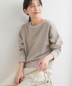 コンパクトラメスウェット