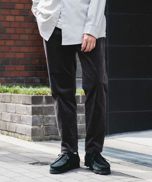 ＊＊URBAN RESEARCH DOORS / アーバンリサーチ ドアーズ その他パンツ | 『UR TECH』コーデュロイトラウザー（CHARCOAL）