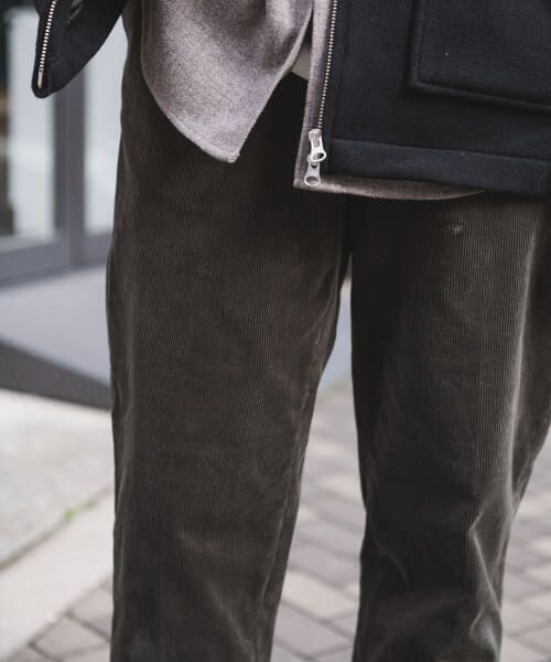 ＊＊URBAN RESEARCH DOORS / アーバンリサーチ ドアーズ その他パンツ | 『UR TECH』コーデュロイトラウザー（OLIVE）