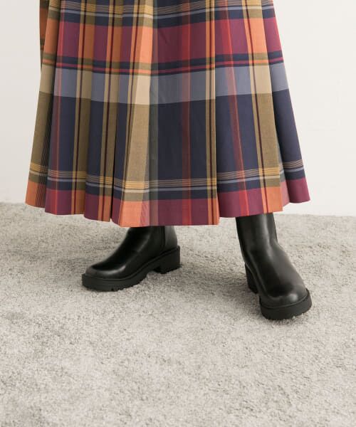 ＊＊URBAN RESEARCH DOORS / アーバンリサーチ ドアーズ ブーツ（ショート丈） | トラックソールブーツ（BLACK）