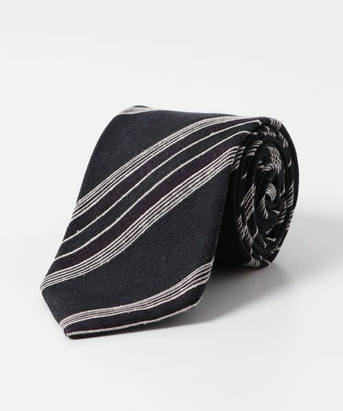 ＊＊URBAN RESEARCH DOORS / アーバンリサーチ ドアーズ ネクタイ | LIFE STYLE TAILOR　BBCファブリックタイST1（04GRY-PPL）