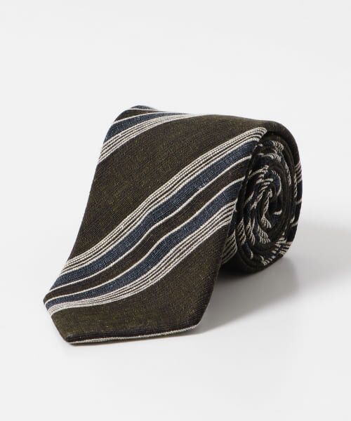 ＊＊URBAN RESEARCH DOORS / アーバンリサーチ ドアーズ ネクタイ | LIFE STYLE TAILOR　BBCファブリックタイST1（03GRN-BLU）