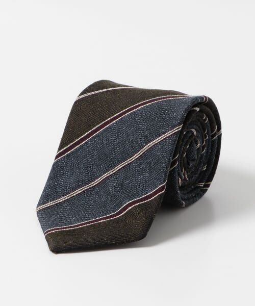 ＊＊URBAN RESEARCH DOORS / アーバンリサーチ ドアーズ ネクタイ | LIFE STYLE TAILOR　BBCファブリックタイST2（02BLU-GRN）