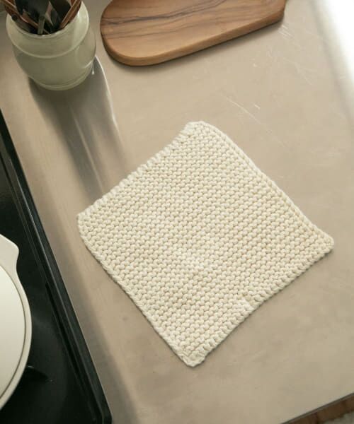 ＊＊URBAN RESEARCH DOORS / アーバンリサーチ ドアーズ キッチンツール | CINQ　Solwang ポットホルダー（ivory）