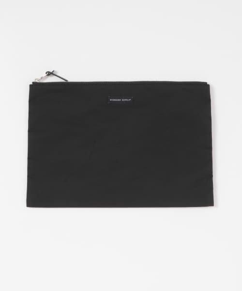 ＊＊URBAN RESEARCH DOORS / アーバンリサーチ ドアーズ ポーチ | STANDARD SUPPLY　A4 DOCUMENT CASE（BLACK）