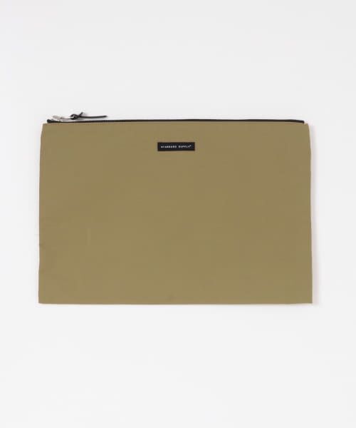 ＊＊URBAN RESEARCH DOORS / アーバンリサーチ ドアーズ ポーチ | STANDARD SUPPLY　A4 DOCUMENT CASE（BEIGE）