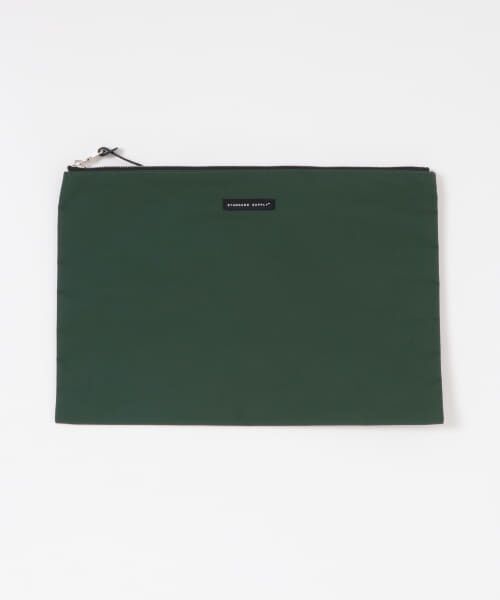 ＊＊URBAN RESEARCH DOORS / アーバンリサーチ ドアーズ ポーチ | STANDARD SUPPLY　A4 DOCUMENT CASE（GREEN）