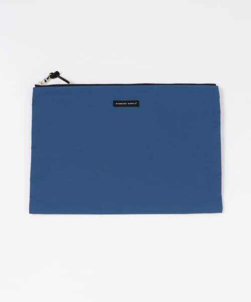 ＊＊URBAN RESEARCH DOORS / アーバンリサーチ ドアーズ ポーチ | STANDARD SUPPLY　A4 DOCUMENT CASE（BLUE）