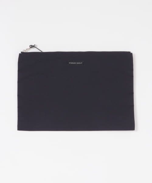＊＊URBAN RESEARCH DOORS / アーバンリサーチ ドアーズ ポーチ | STANDARD SUPPLY　A4 DOCUMENT CASE（NAVY）