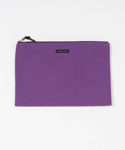 ＊＊URBAN RESEARCH DOORS / アーバンリサーチ ドアーズ ポーチ | STANDARD SUPPLY　A4 DOCUMENT CASE（PURPLE）