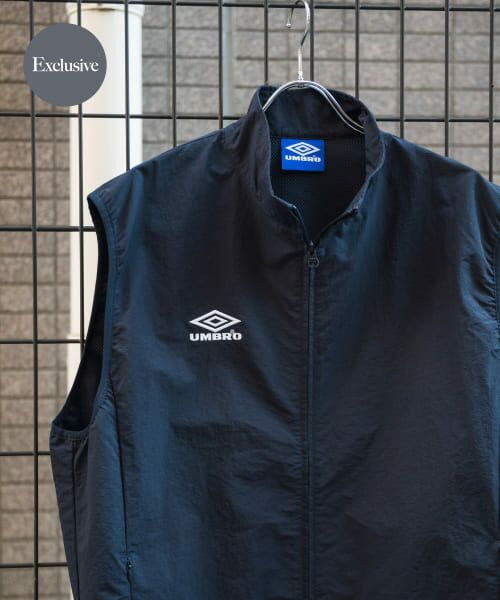 別注UMBRO×DOORS　RS TRACK VEST ネイビー　L セール】 『別注』UMBRO×DOORS RS TRACK VEST （ベスト