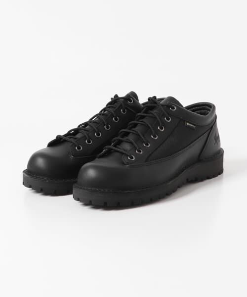 ＊＊URBAN RESEARCH DOORS / アーバンリサーチ ドアーズ シューズ | DANNER　DANNER FIELD LOW（BLK/BLK）