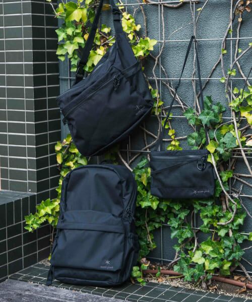 【美品・レア】DOORS別注 スノーピーク バックパック リュック ブラック snow peak デイバック リュック 「別注」Snow Peak Apparel