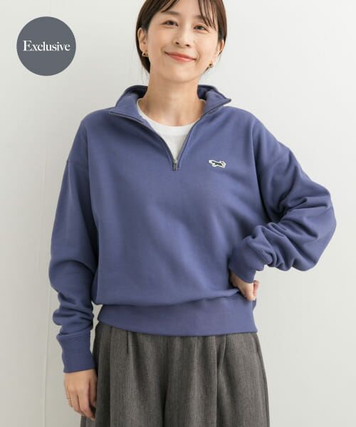 URBAN RESEARCH DOORS パイル刺繍ロゴスウェット URBAN RESEARCH DOORS パイル刺繍ロゴスウェット - トップス