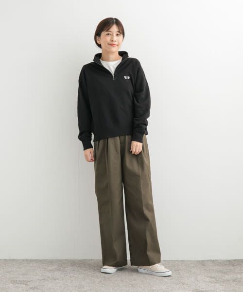 Dw2R トップス/スウェット セール】 『別注』PENNEYS×DOORS THE FOX ハーフジップ