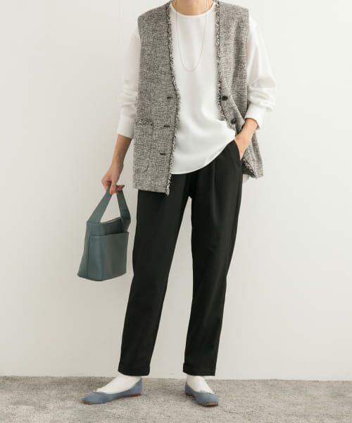 tovhoトヴホ Dear リネン パンツ ストレッチ イージーパンツ Mサイズ tovhoトヴホ Dear リネン パンツ ストレッチ イージーパンツ M