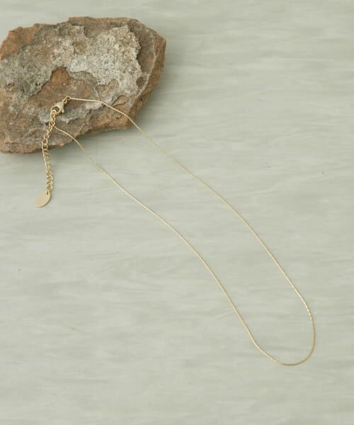 ＊＊URBAN RESEARCH DOORS / アーバンリサーチ ドアーズ ネックレス・ペンダント・チョーカー | スエッジチェーンショートネックレス（GOLD）