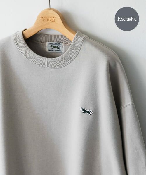 ＊＊URBAN RESEARCH DOORS / アーバンリサーチ ドアーズ スウェット | 『XLサイズ/WEB限定』『別注』PENNEYS×DOORS　THE FOX クルーネックスウェット（BEIGE）