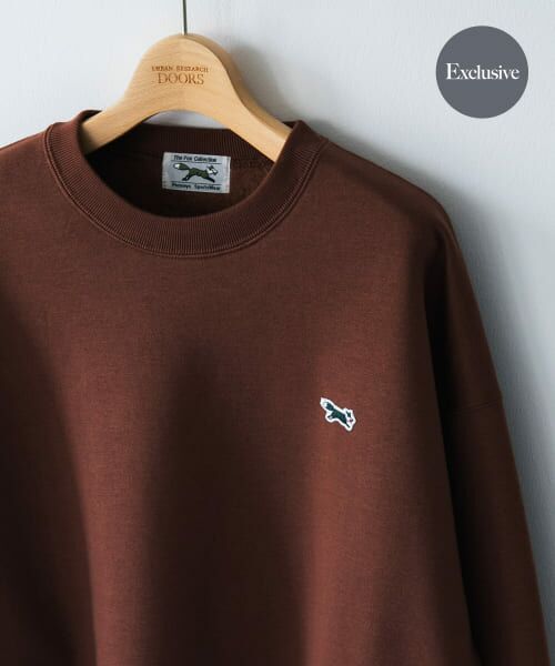 ＊＊URBAN RESEARCH DOORS / アーバンリサーチ ドアーズ スウェット | 『XLサイズ/WEB限定』『別注』PENNEYS×DOORS　THE FOX クルーネックスウェット（NUTS）