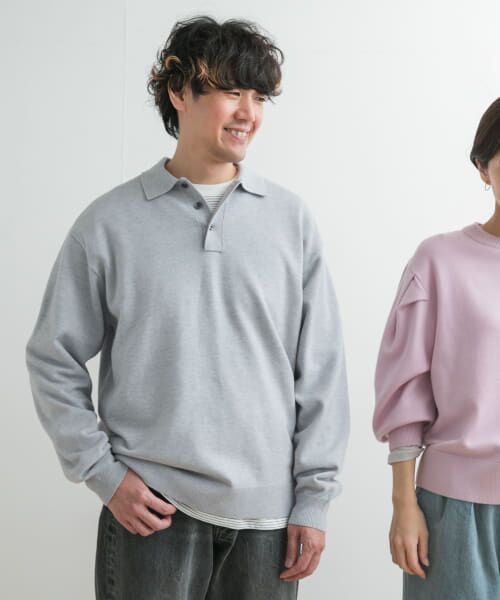 セール】 『UR TECH 200日ニット』ポロシャツ （ポロシャツ