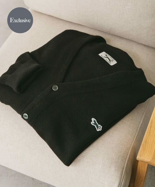 ＊＊URBAN RESEARCH DOORS / アーバンリサーチ ドアーズ カーディガン・ボレロ | 『XLサイズ/WEB限定』『別注』PENNEYS×DOORS　THE FOX Vネックカーディガン（BLACK）