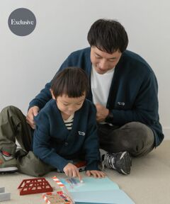 『親子リンク』『別注』PENNEYS×DOORS　THE FOX Vネックカーディガン(KIDS)