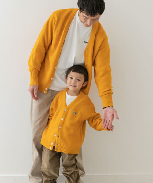 CONFLICT ベージュ カーディガン セール】 『親子リンク』『別注』PENNEYS×DOORS THE FOX Vネック