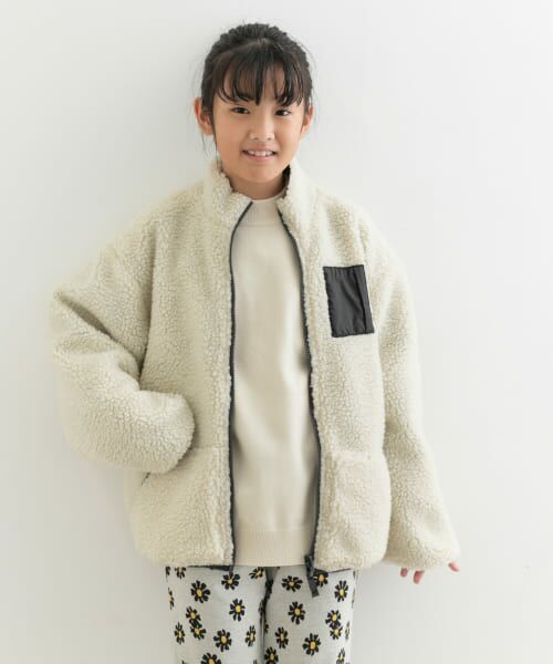 ＊＊URBAN RESEARCH DOORS / アーバンリサーチ ドアーズ アウター | 『WEB/一部店舗限定』リバーシブルボアジャケット(KIDS)（CCL×IVO）