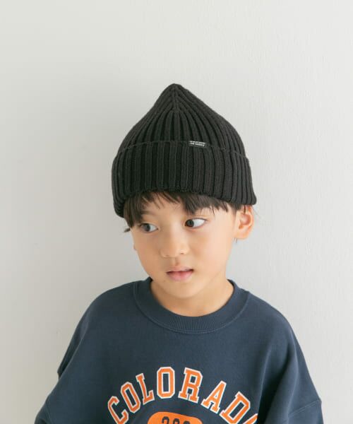 ＊＊URBAN RESEARCH DOORS / アーバンリサーチ ドアーズ 服飾雑貨 | 『静電気防止』抗菌糸ビーニー帽(KIDS)（BLACK）