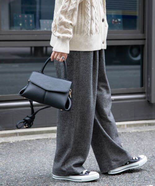 ＊＊URBAN RESEARCH DOORS / アーバンリサーチ ドアーズ その他パンツ | FORK&SPOON　ブラッシュドパンツ（GRAY）