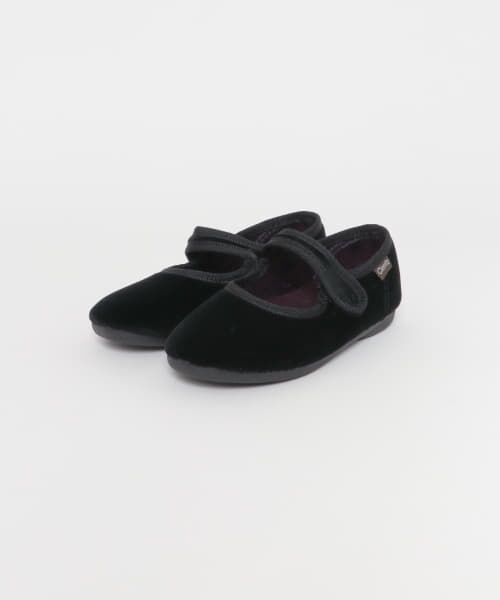 ＊＊URBAN RESEARCH DOORS / アーバンリサーチ ドアーズ シューズ | Cienta　ベロアストラップシューズ（NEGRO）