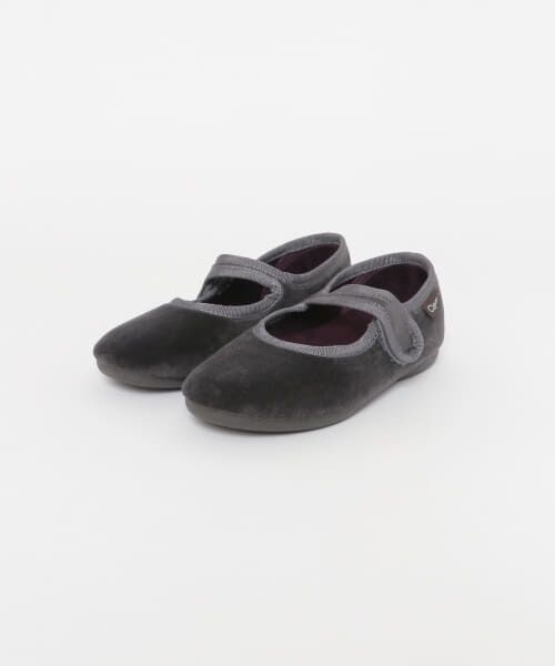 ＊＊URBAN RESEARCH DOORS / アーバンリサーチ ドアーズ シューズ | Cienta　ベロアストラップシューズ（GRIS）