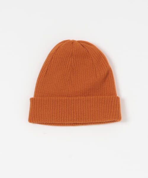 ＊＊URBAN RESEARCH DOORS / アーバンリサーチ ドアーズ ニットキャップ | Snow Peak Apparel　Rib Knit Cap（Orange）